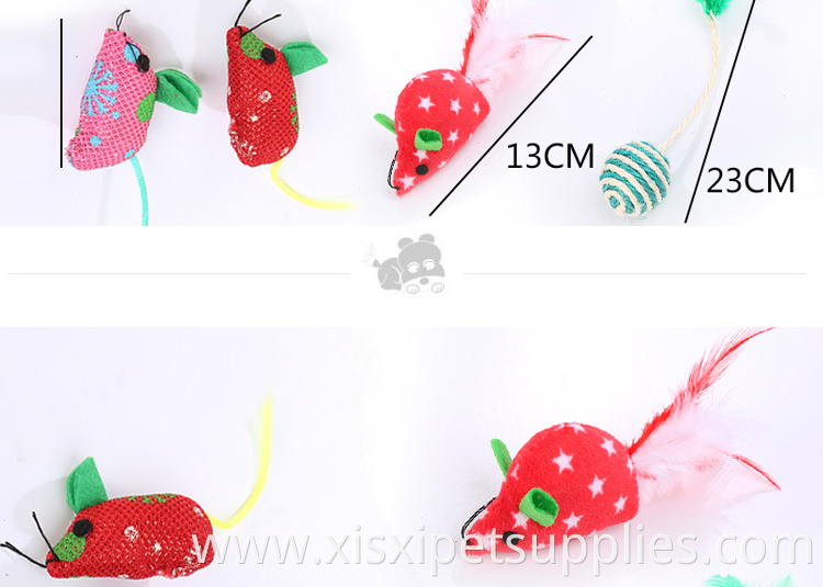 Amazon christmas bag pack cat toy set pack 20pcs